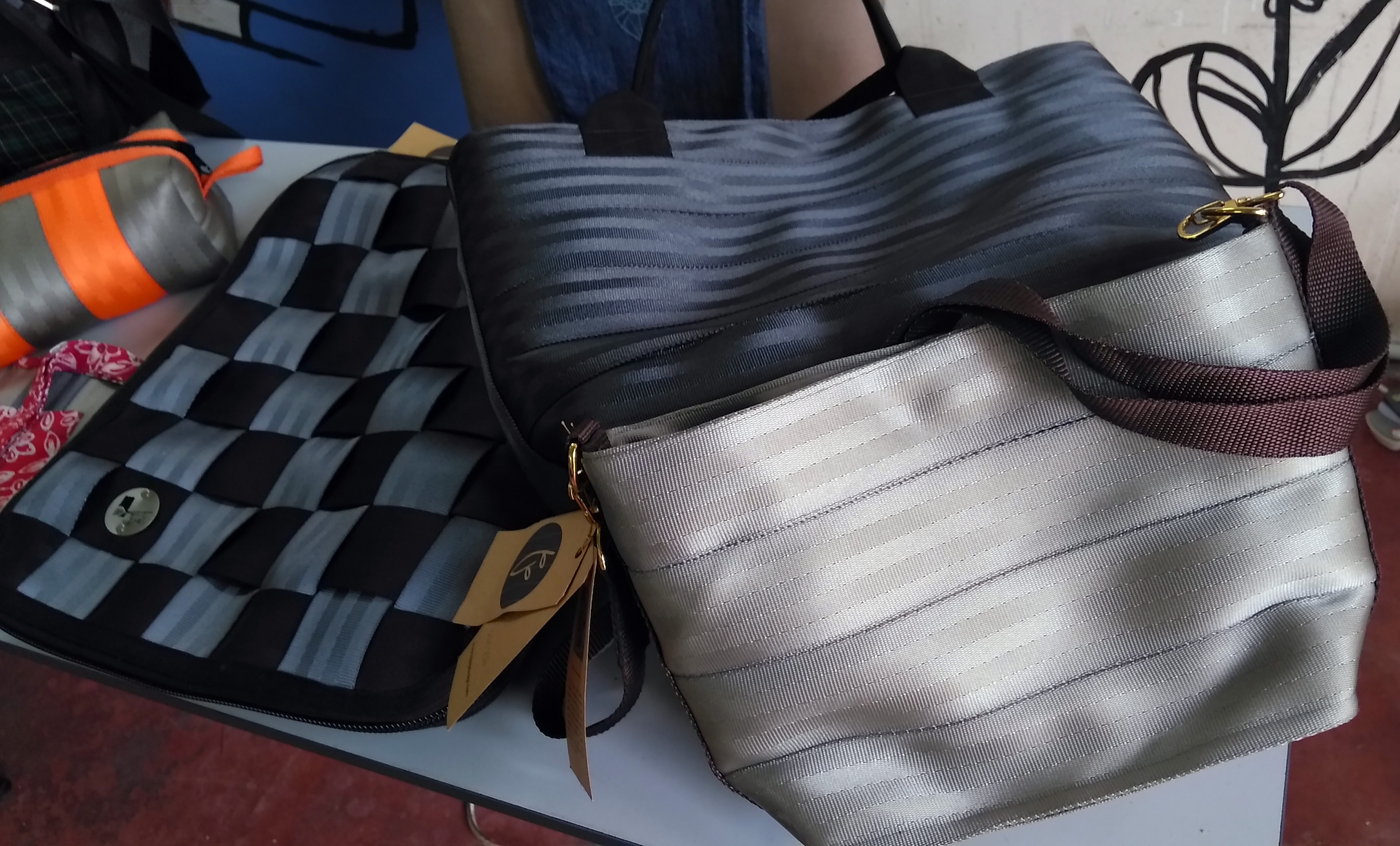 Rojak Daily/Yukeshwaran Devadas Bags made from seat belts? Yes, you read that right.